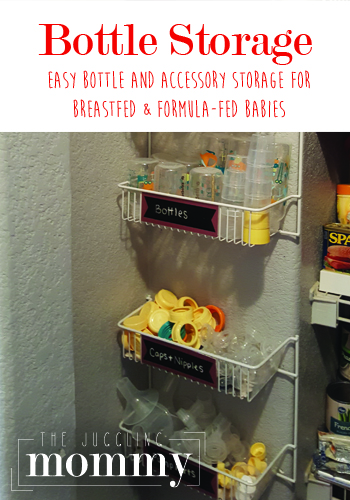 Keep your bottles and all their pieces together with a convenient countertop  storage station. Start w…